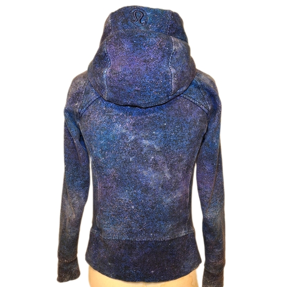 Lululemon Full Zip Scuba Hoodie Sweater (4) Polar Lights - Picture 3 of 11